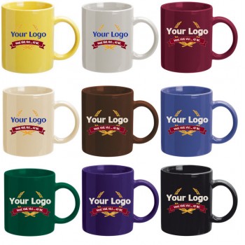 Promotional Coffee Can Mugs Single Color MG7168