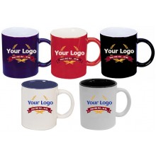 Promotional Coffee Can Mugs Two-Tone MG7169