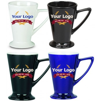 Viva Elegant Promotional Coffee Mug in Solid and Two Tone Color Options