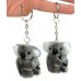 Clip-on Koala Toys Keyrings in Branded Jackets