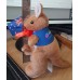 Kangaroo Toys in Custom Logo Jackets – 7″ / 17 cm / Flag (optional)