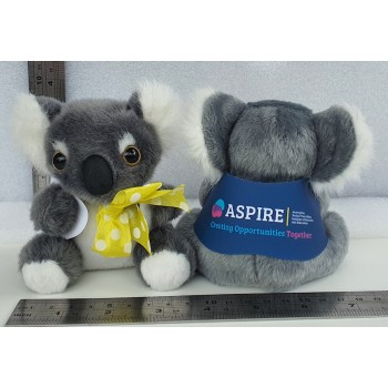 Koala Toys in Custom Logo Jackets – 4″ / 11 cm